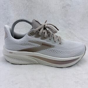 Brooks Women's Ghost 17 Running Shoes in Grey/Chateau Grey/Portabella Size 8.5